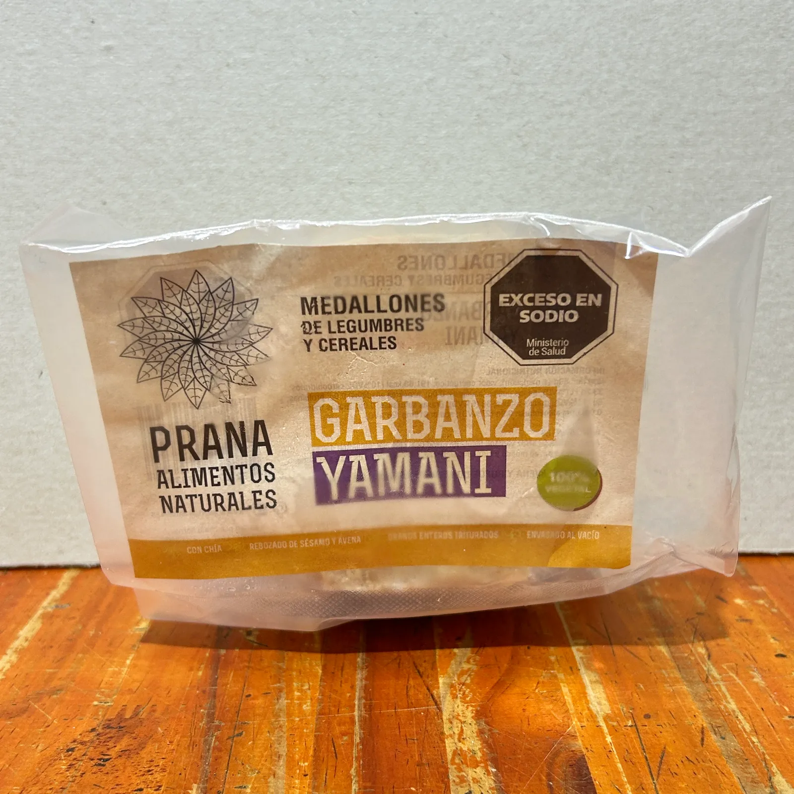 Medallones PRANA Garbanzo y yamaní - 4 Unidades