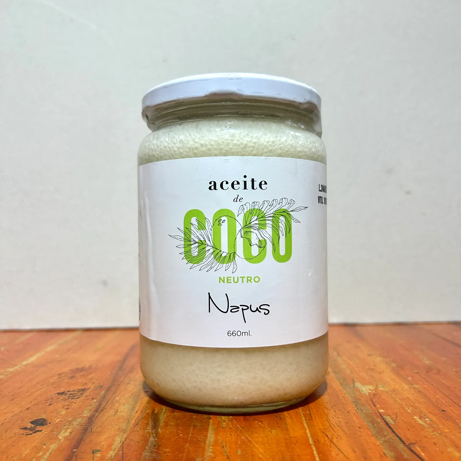 Aceite de Coco NAPUS neutro 660cc