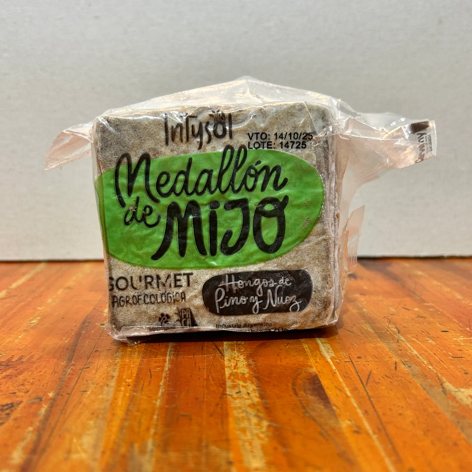 Medallones INTYSOL Gourmet Hongos de pino y nuez - 4 Unidades