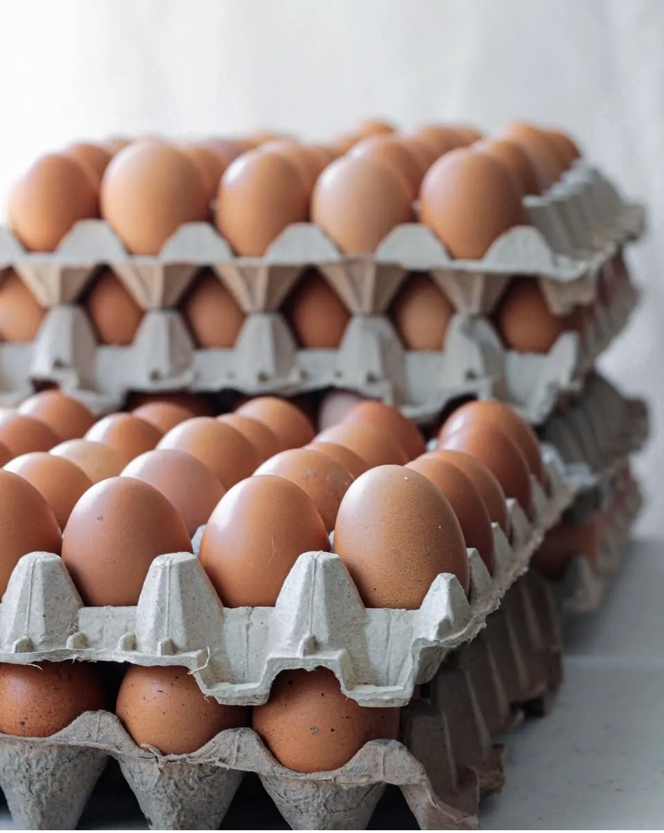 Huevos de campo Viviana (maple, 30 unidades)