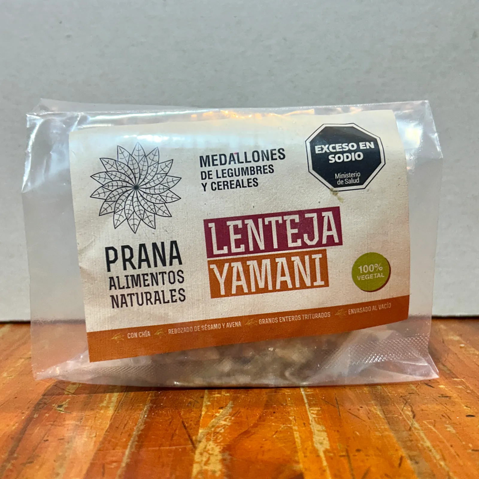 Medallones PRANA Lenteja y yamaní - 4 Unidades