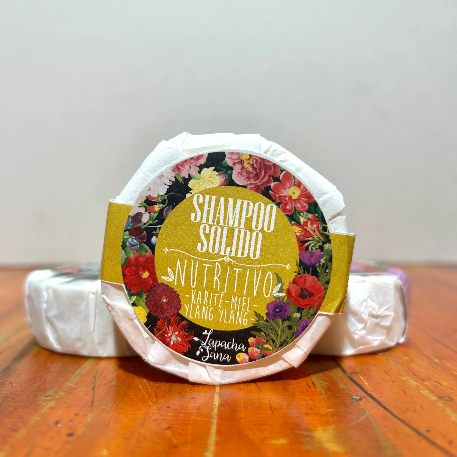 Shampoo sólido LAPACHA SANA nutritivo