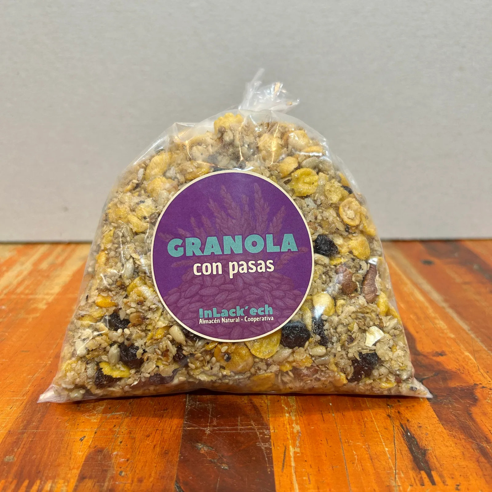 Granola INLACK’ECH con pasas de uva 250g
