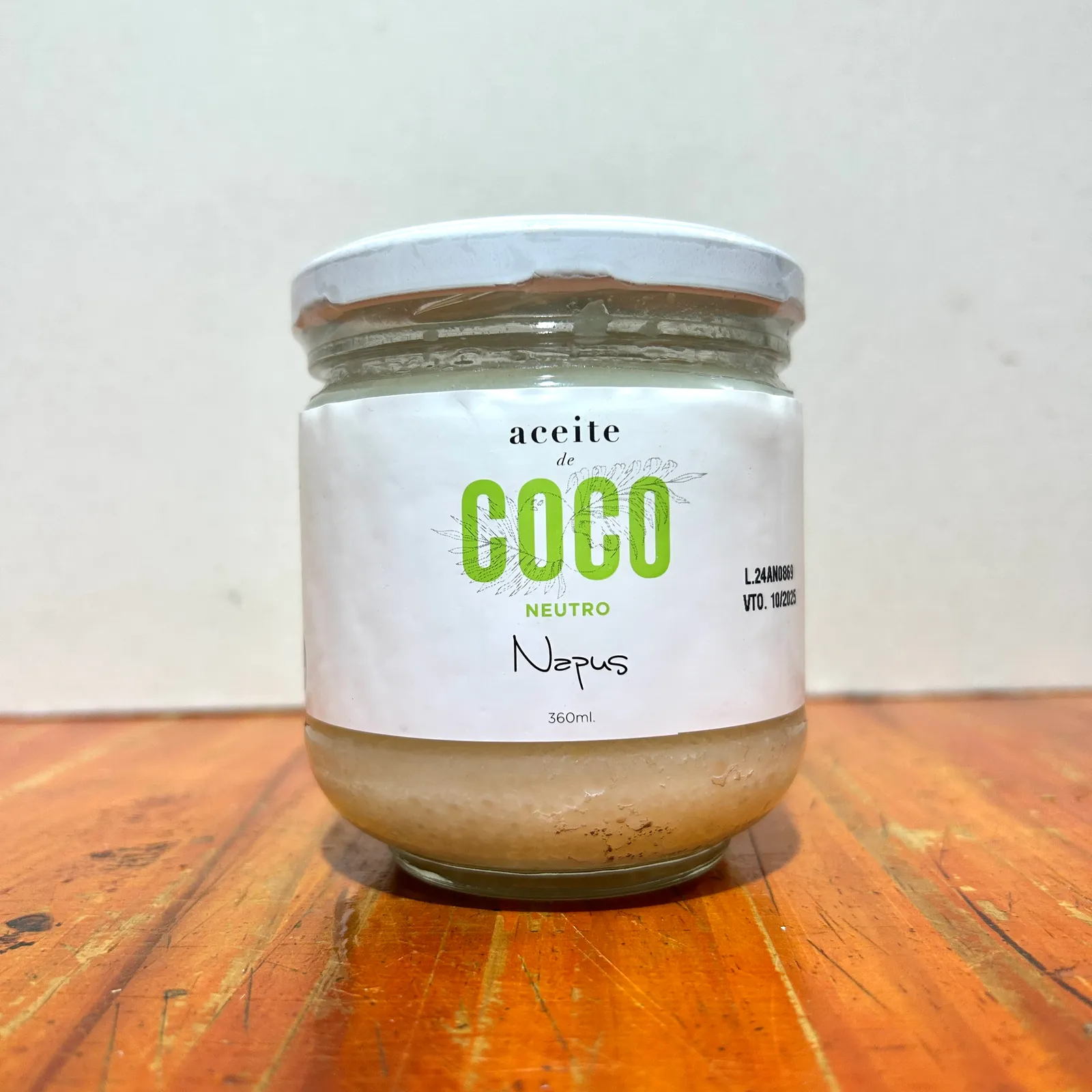 Aceite de Coco NAPUS neutro 360cc