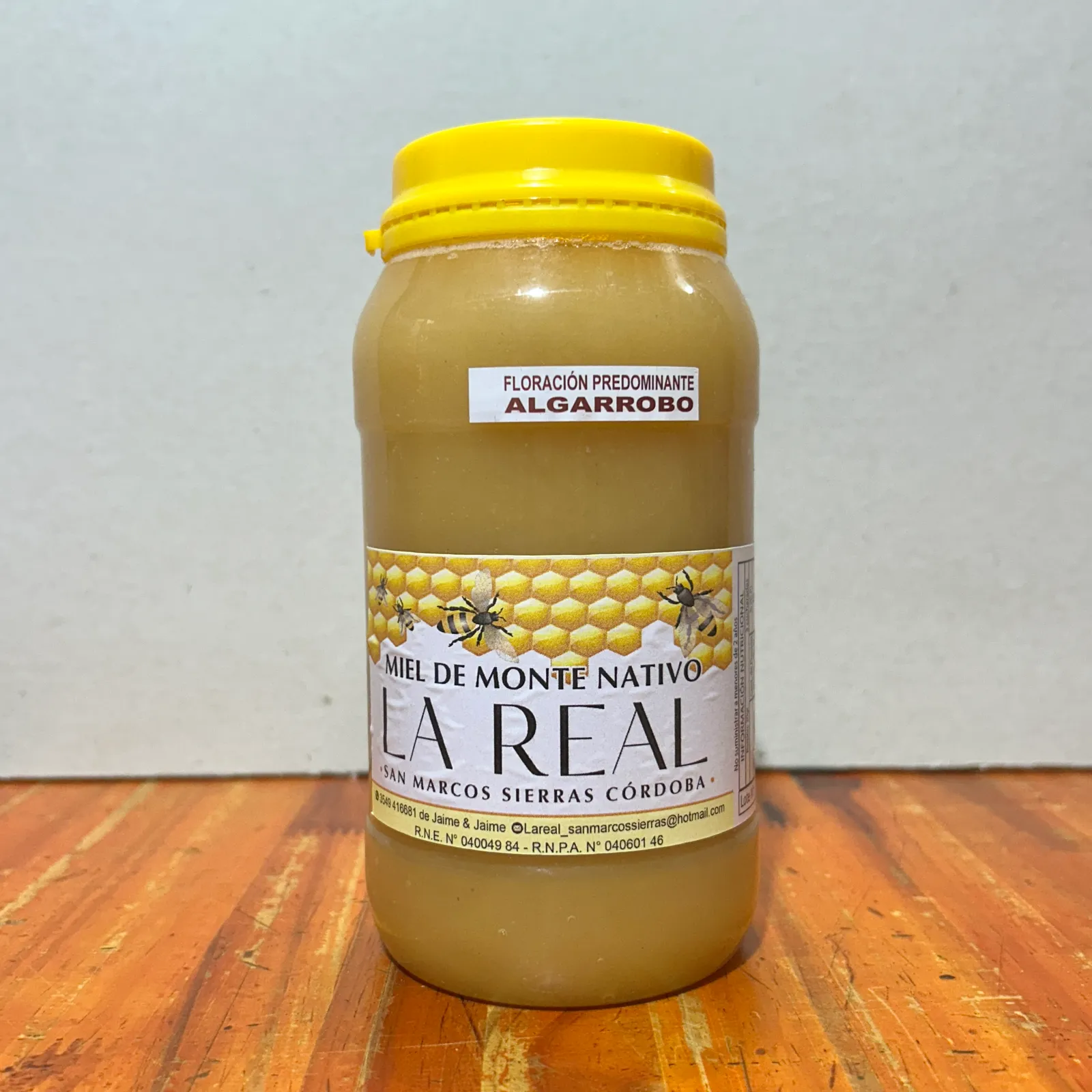 Miel LA REAL Algarrobo 1Kg