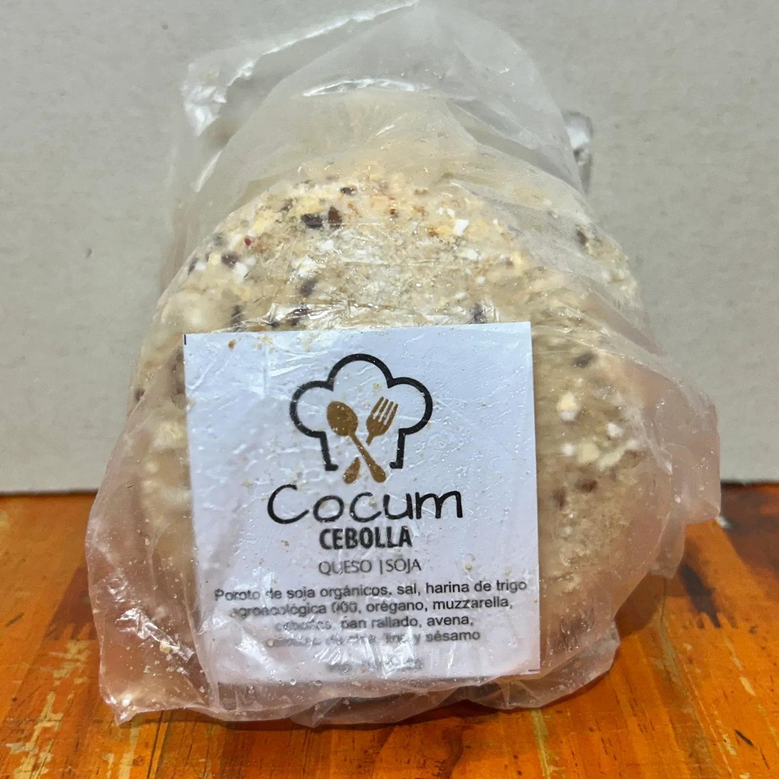Medallones COCUM Rellenas Cebolla y Queso - 4 Unidades