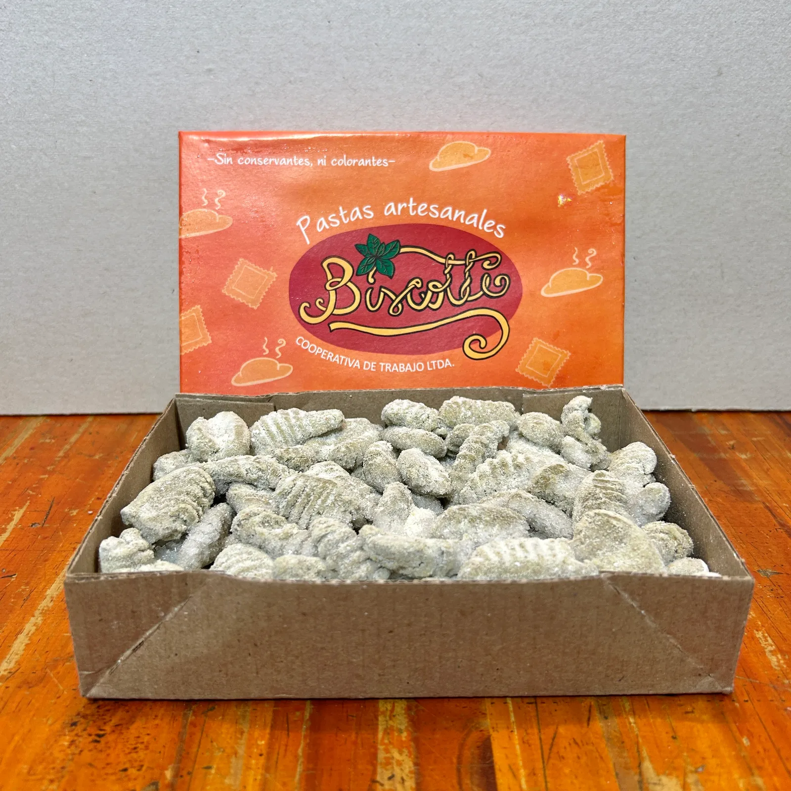 Ñoquis de espinaca BISCOTTI