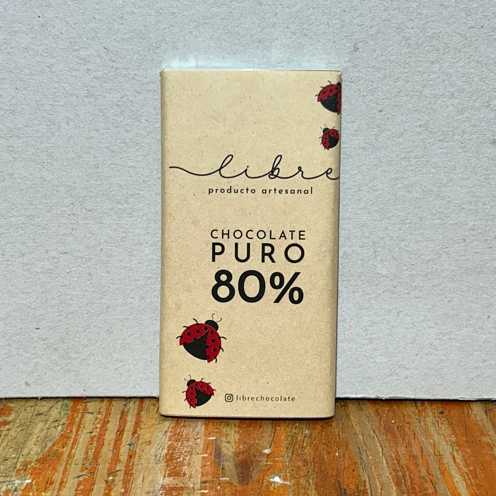 Chocolate LIBRE 80% Puro 80g