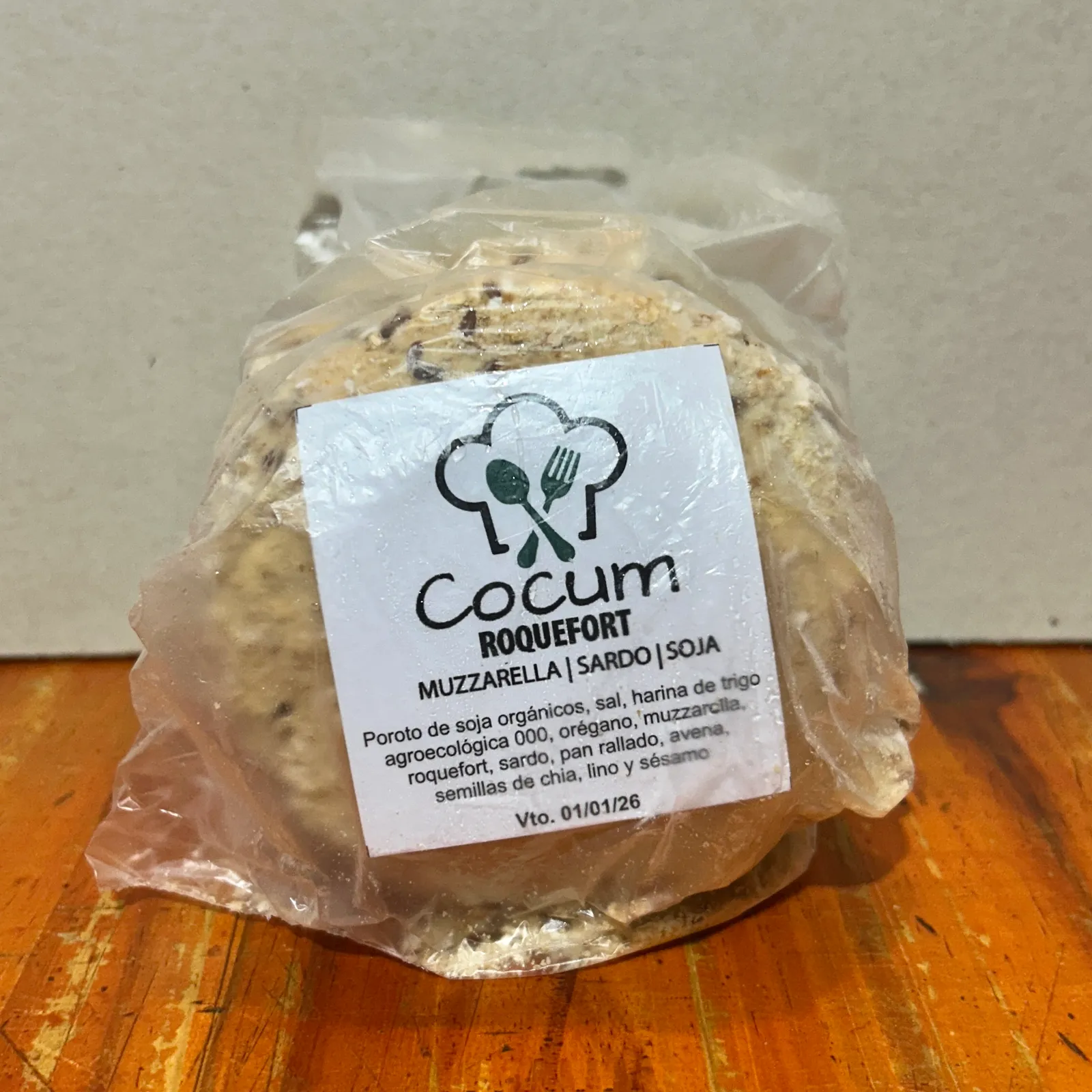 Medallones COCUM Rellenas Roquefort - 4 Unidades